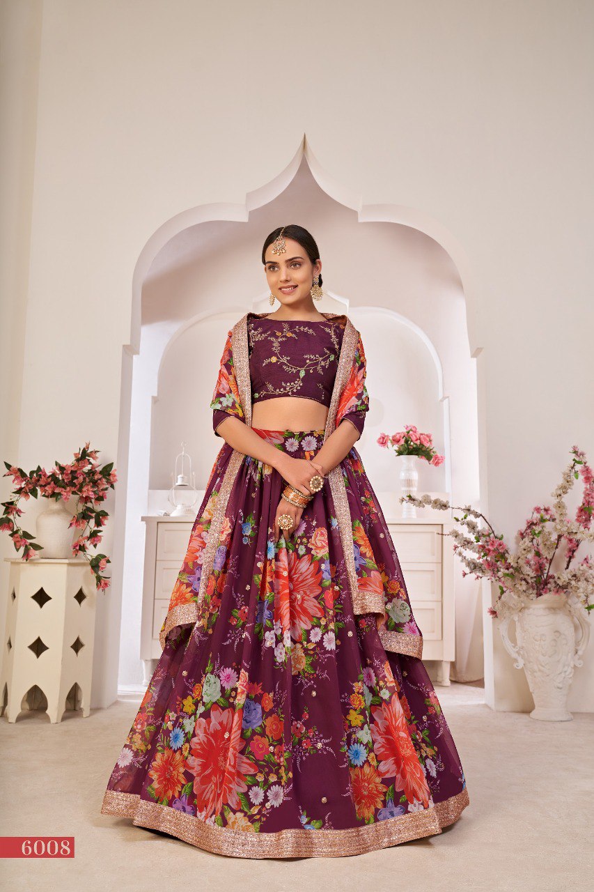LOTUS FLORALS LEHENGA COLLECTION