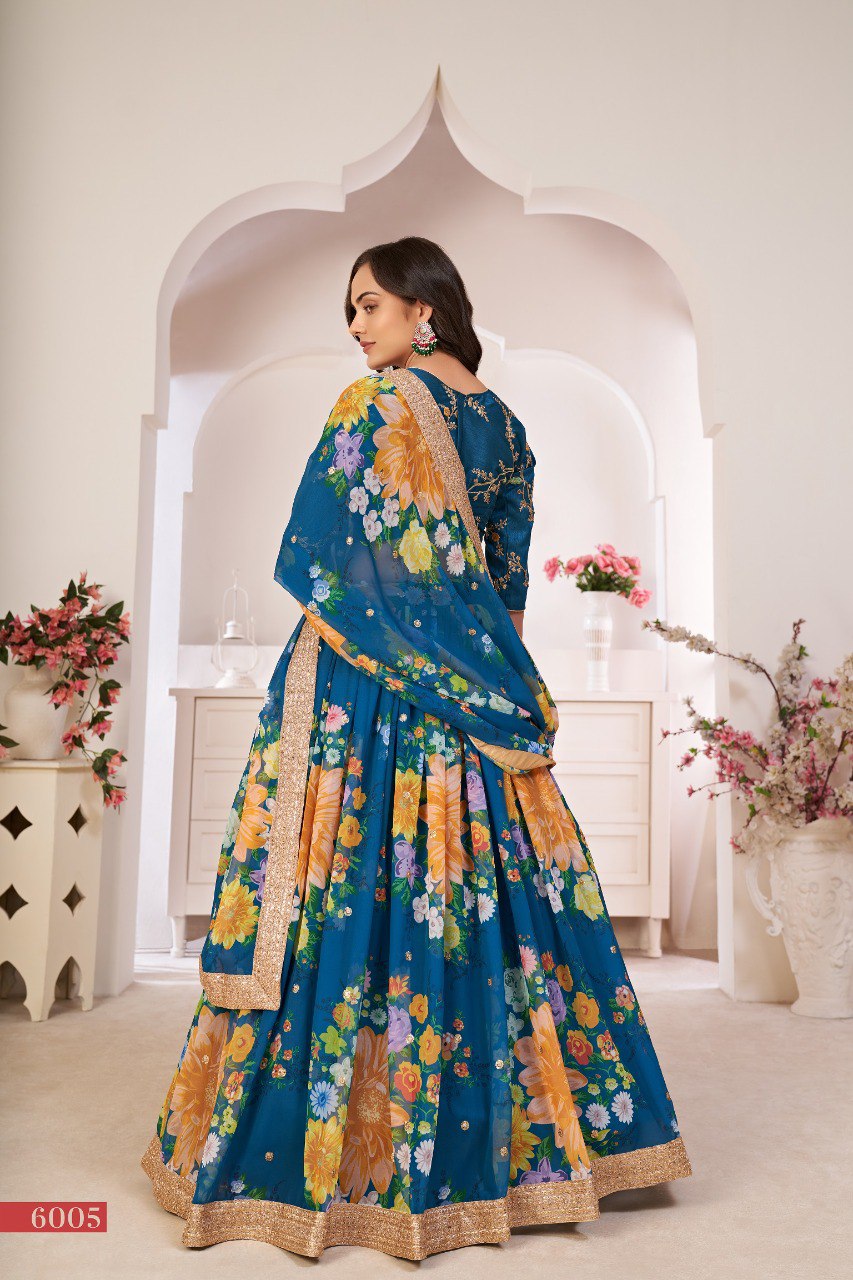 LOTUS FLORALS LEHENGA COLLECTION
