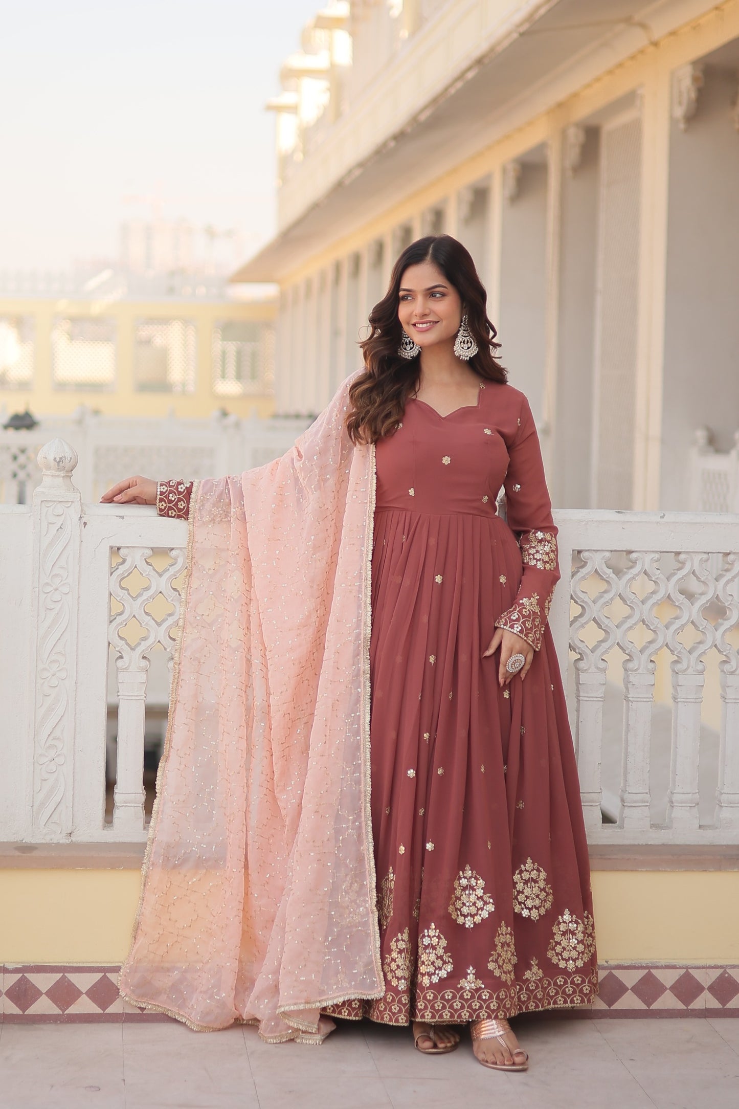PREMIUM DESIGNER READYMADE GOWN