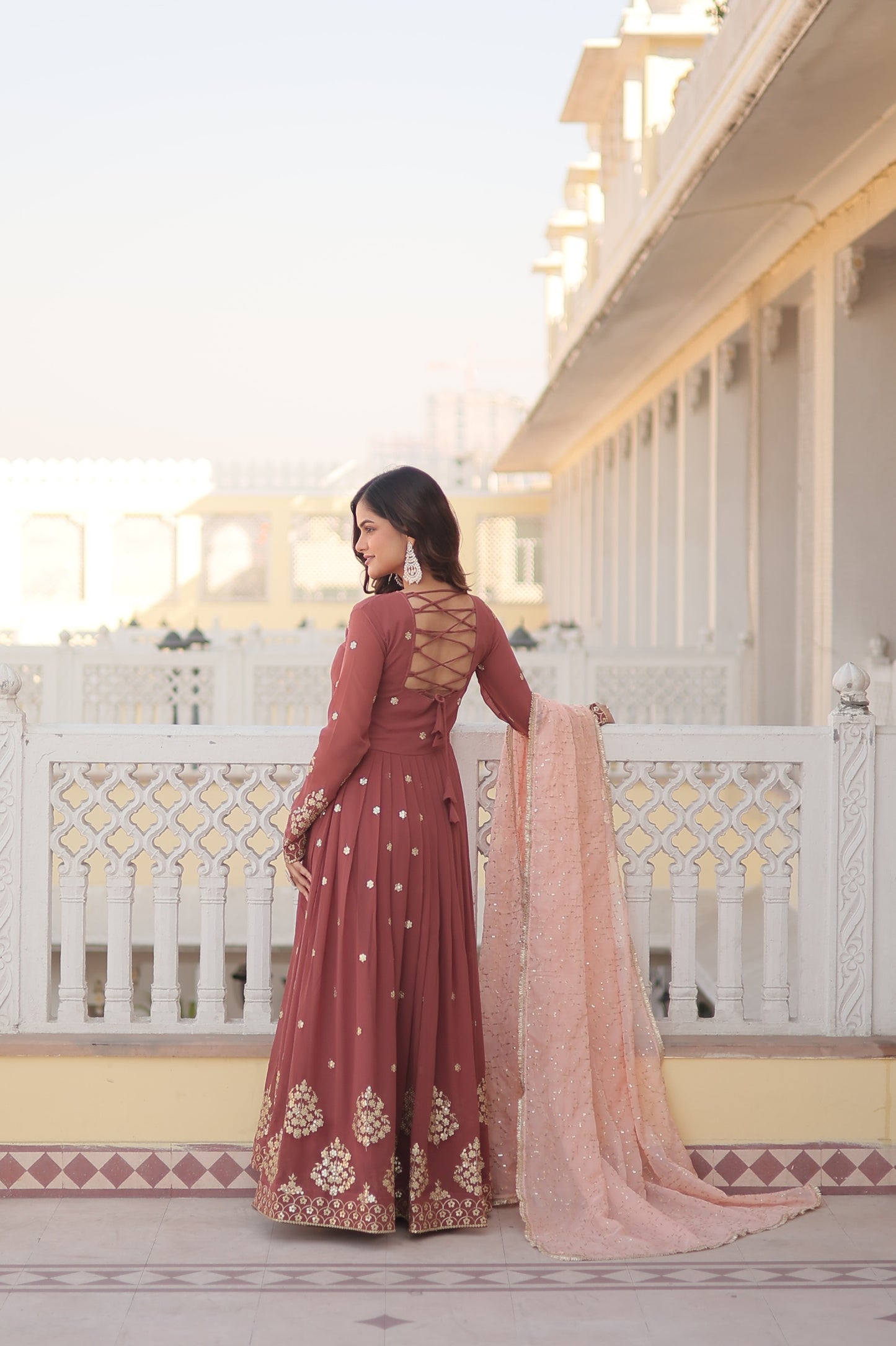 PREMIUM DESIGNER READYMADE GOWN