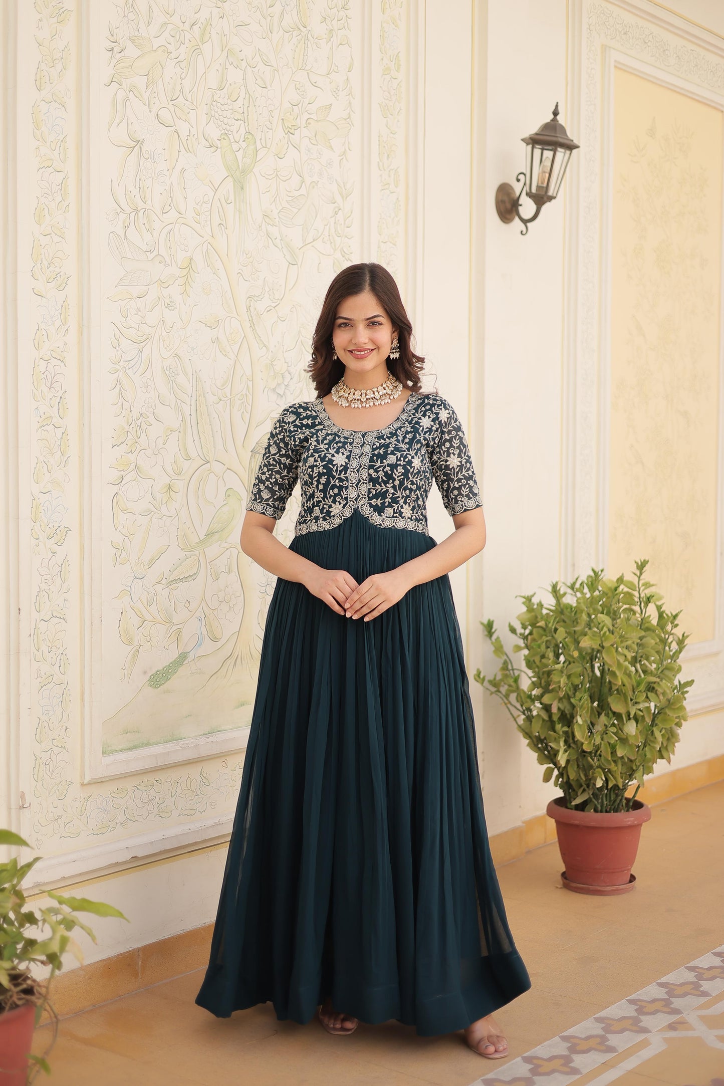 PREMIUM DESIGNER READYMADE GOWN