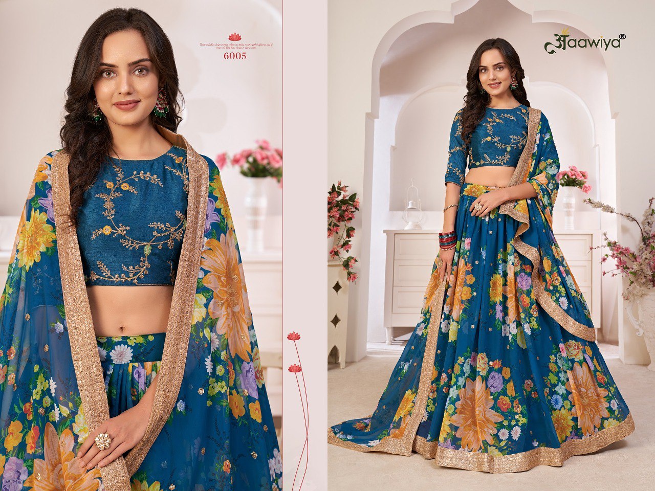 LOTUS FLORALS LEHENGA COLLECTION