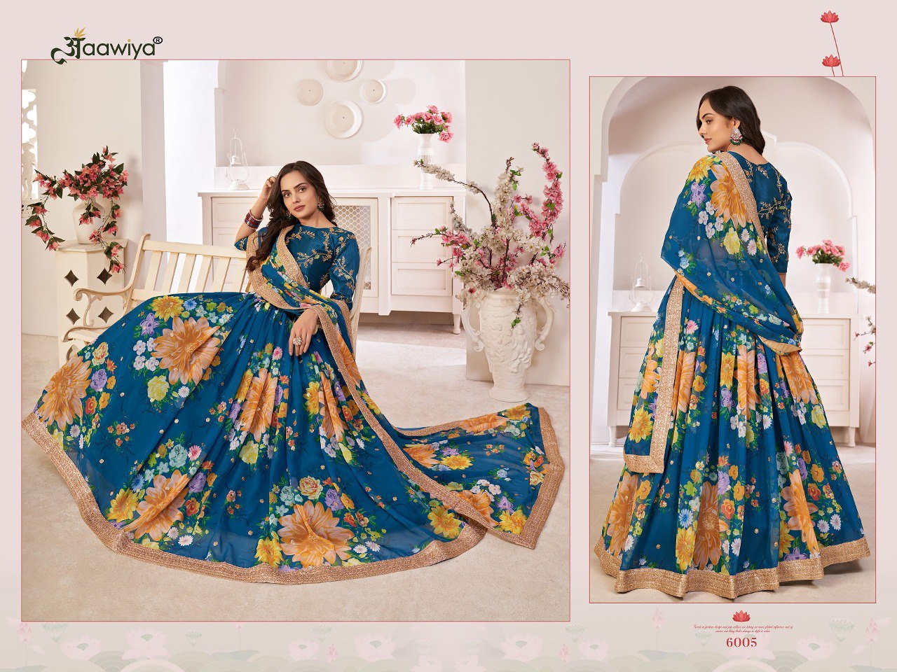 LOTUS FLORALS LEHENGA COLLECTION