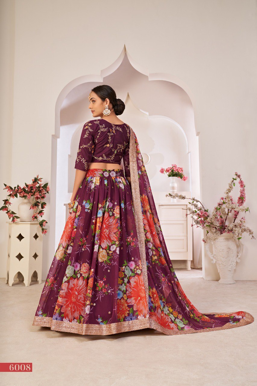 LOTUS FLORALS LEHENGA COLLECTION