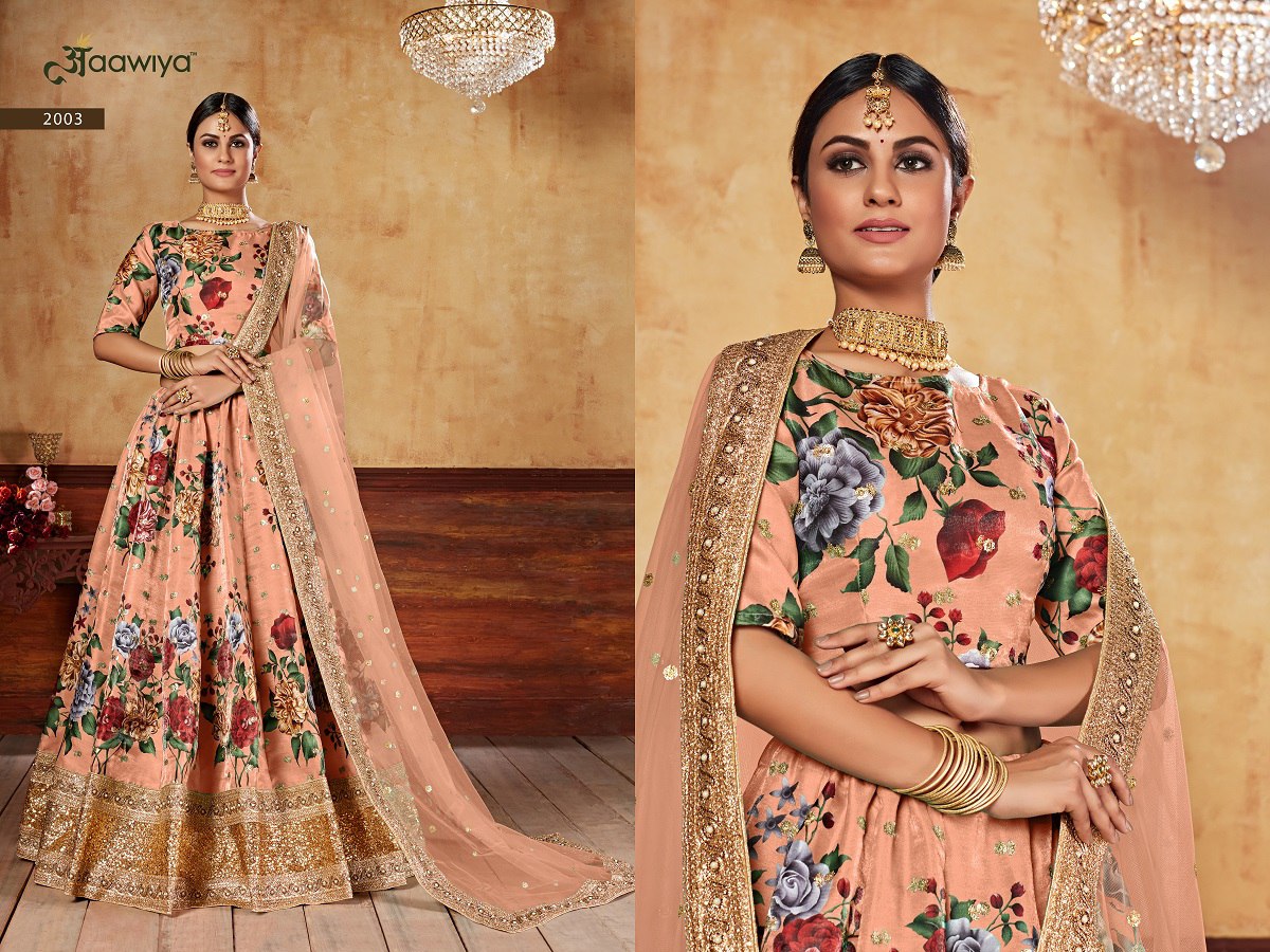 WEDDING SEASON SPECIAL FLOWER PRINTED LEHENGA