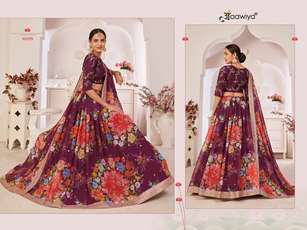 LOTUS FLORALS LEHENGA COLLECTION