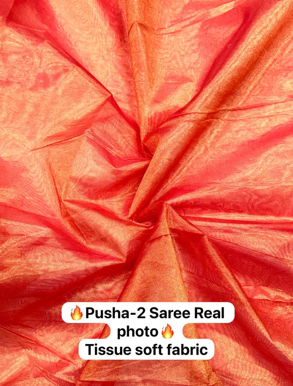 PUSHA-2 HIT INSPIRED MOST BOLLYWOOD SAREE