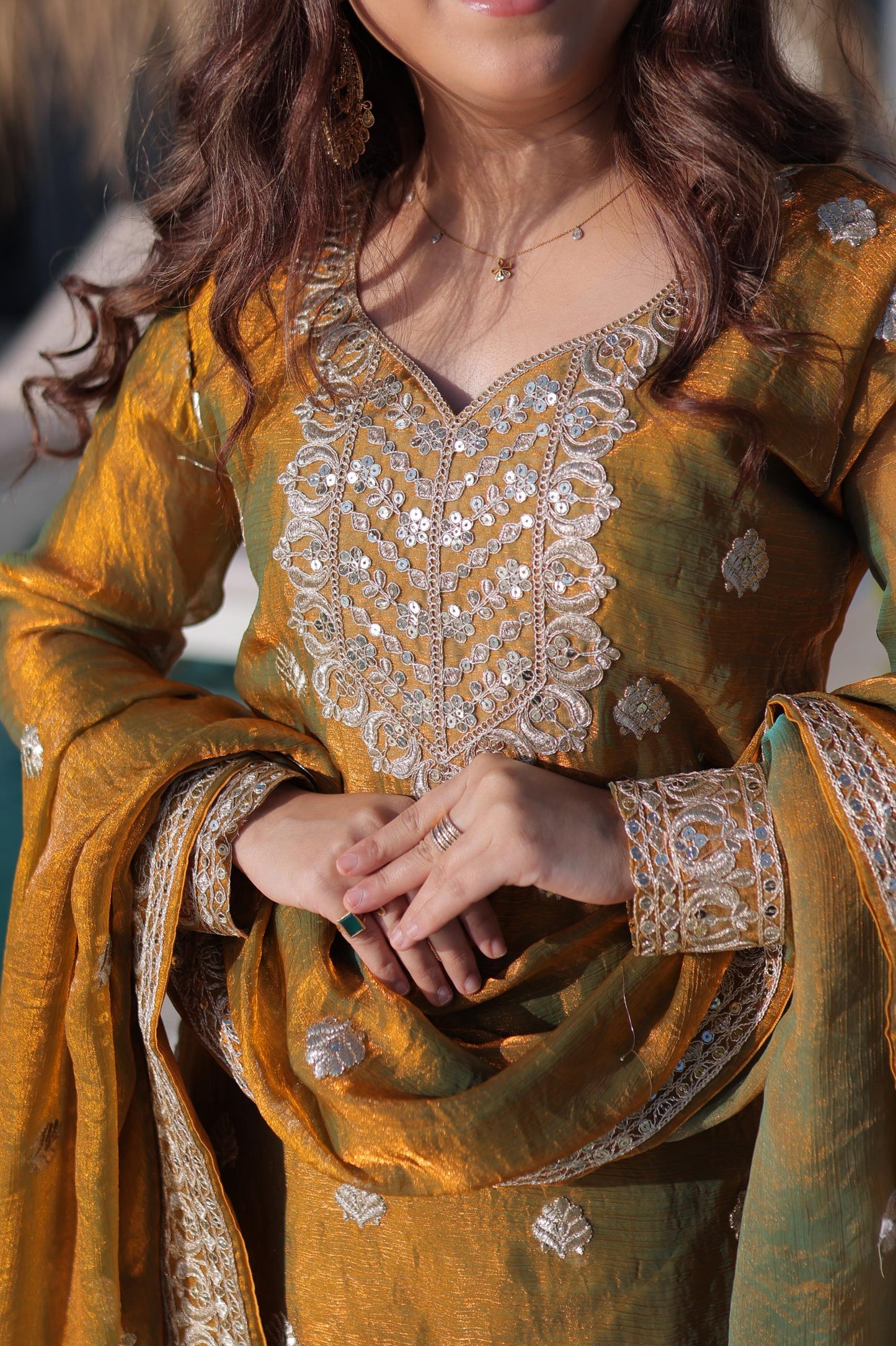 COPPER SHADE PREMIUM READY TO WEAR SUIT OUTFIT