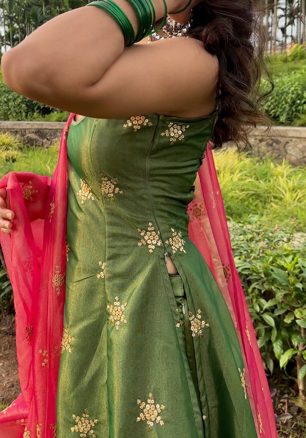 Mehandi Green Exclusive Suit