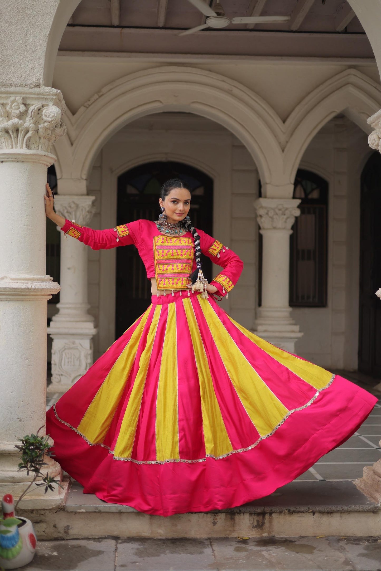 Fluorescent Vibes Pre Wedding Sangeet Exclusive Lehanga