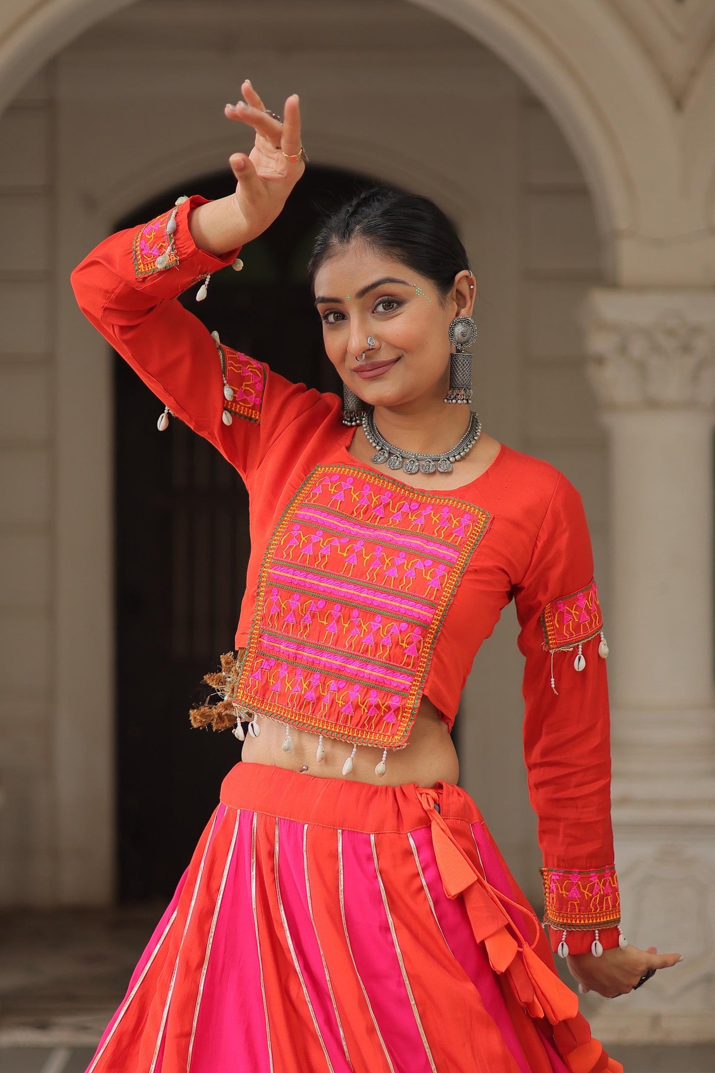 Fluorescent Vibes Pre Wedding Sangeet Exclusive Lehanga