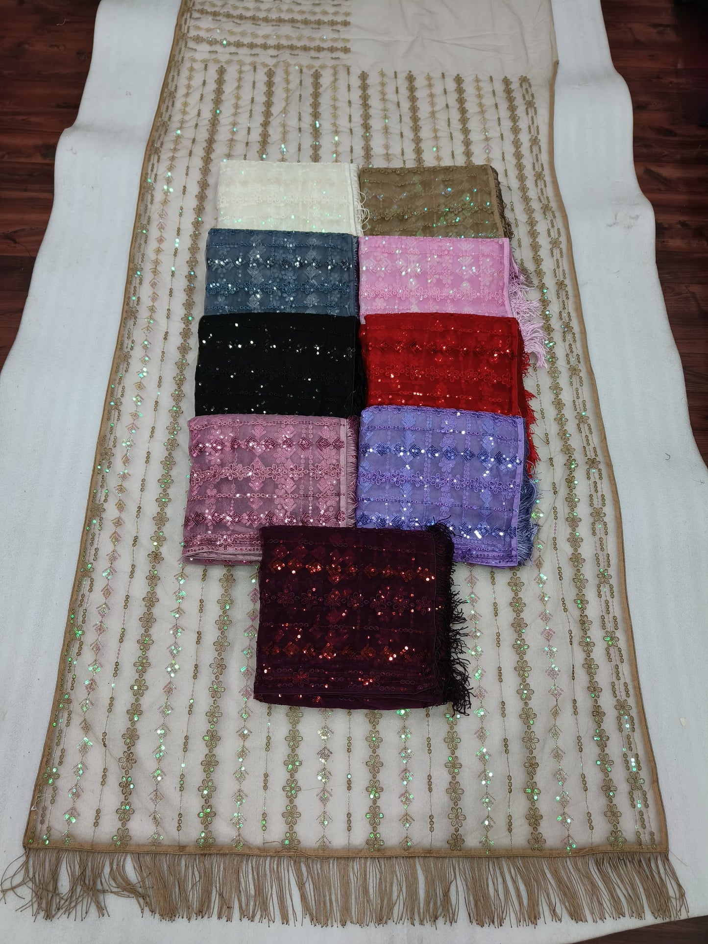 Bestseller BlockBuster Sequin Bling Saree