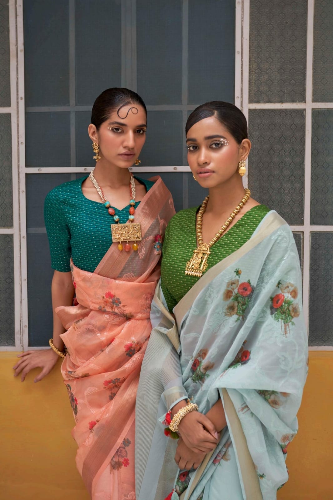 EXCLUSIVE PREMIUM BEAUTIFUL TISSUE SILK SAREES