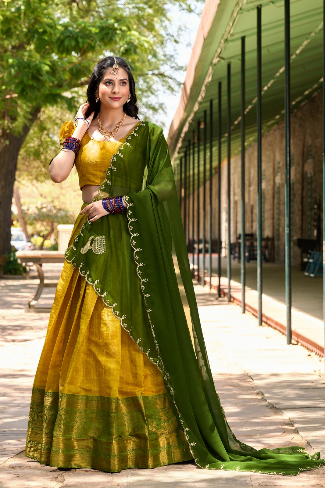 Regal Kanjivaram Lehenga