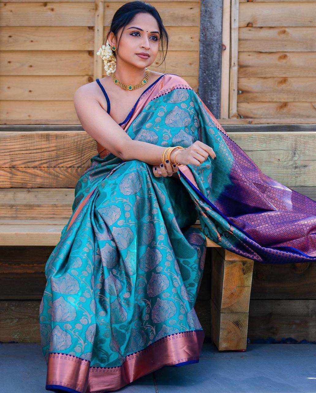 Ethnic Economical Soft Silk Saree