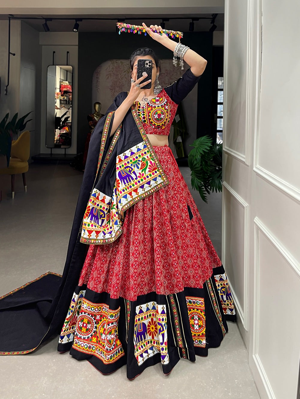 Gamthi Navratri Chaniya Choli