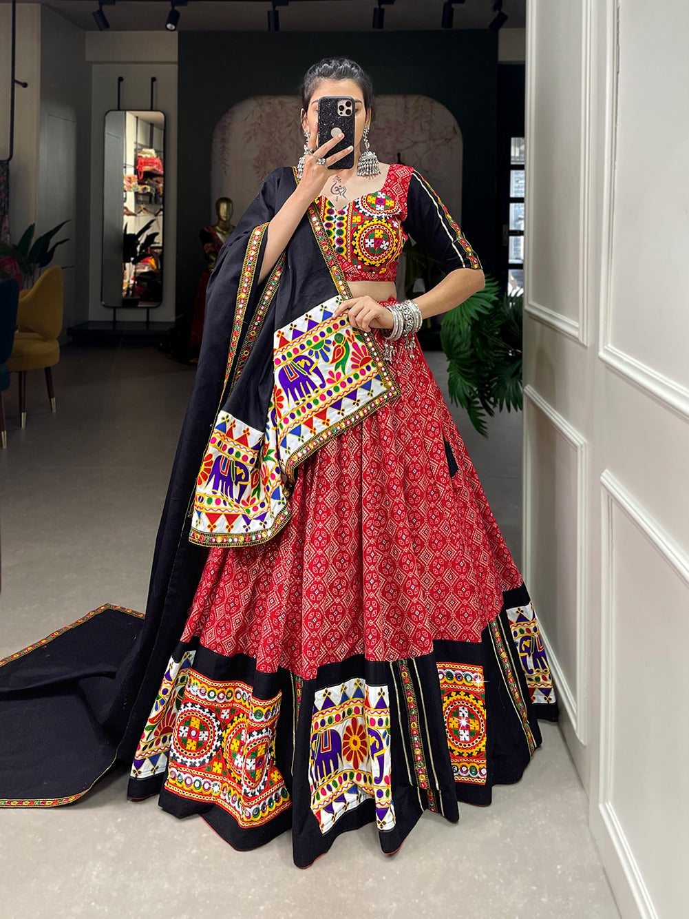 Gamthi Navratri Chaniya Choli