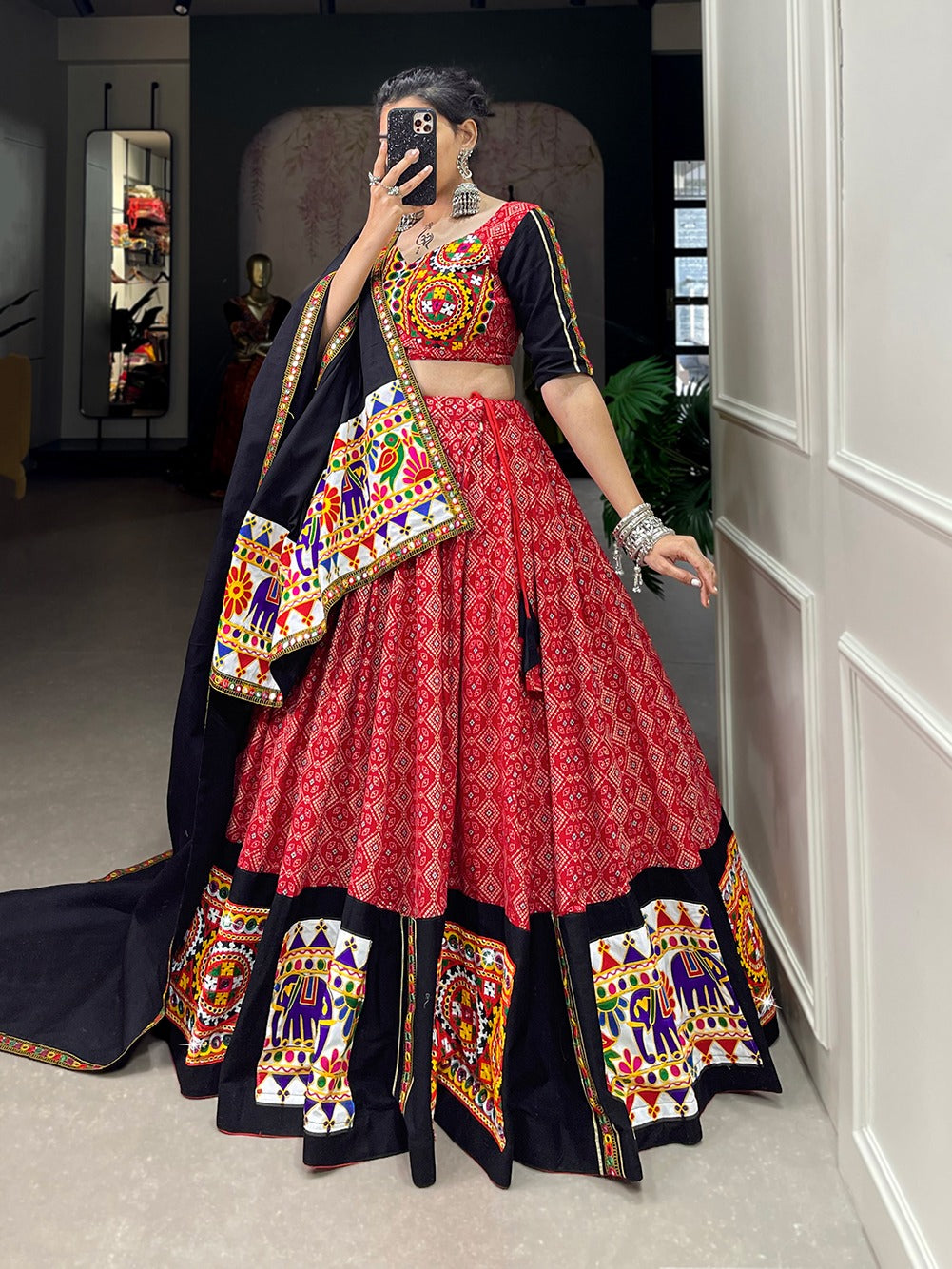 Gamthi Navratri Chaniya Choli