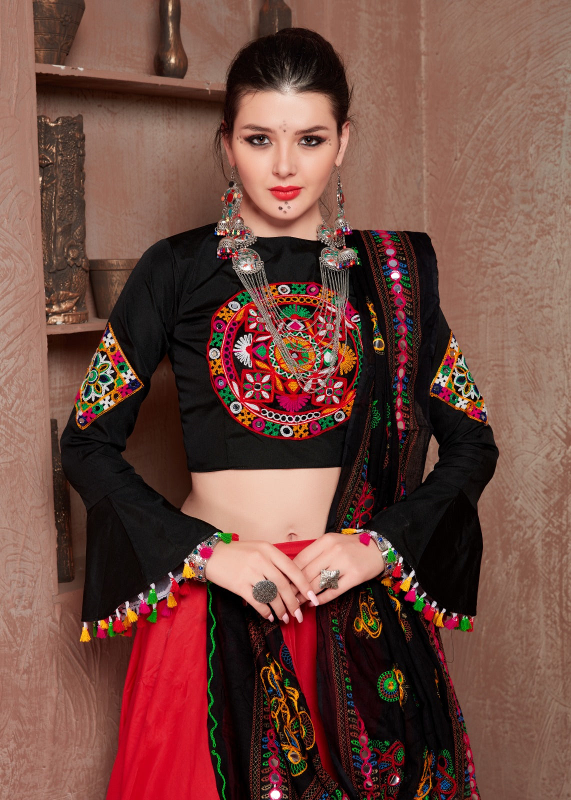 NAVRATRI CHANIYA CHOLI UNIQUE LOOKS