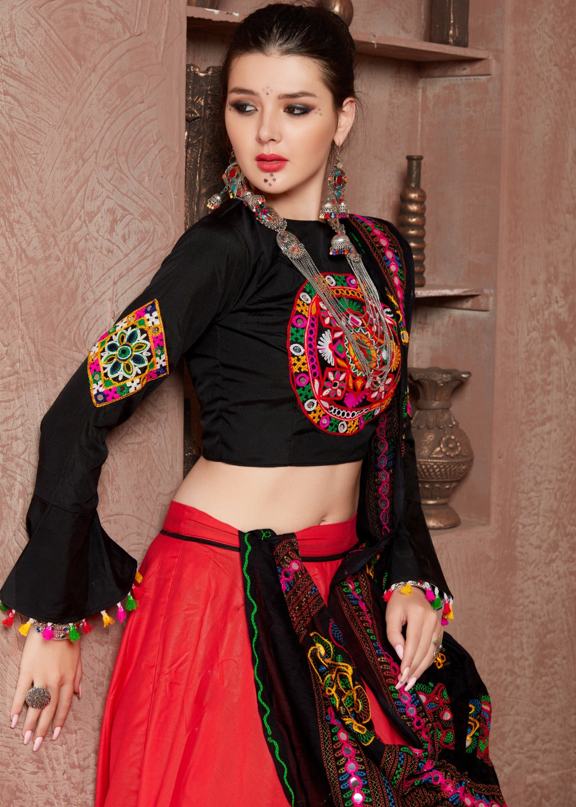 NAVRATRI CHANIYA CHOLI UNIQUE LOOKS