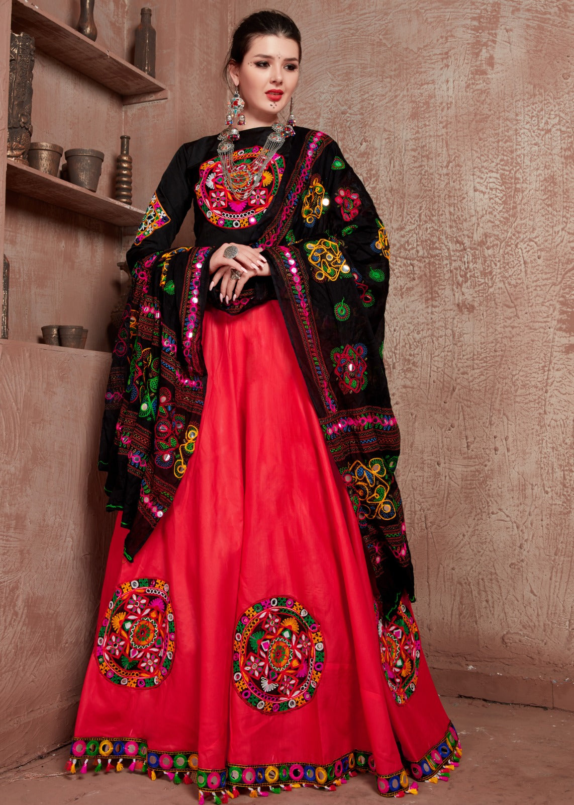 NAVRATRI CHANIYA CHOLI UNIQUE LOOKS