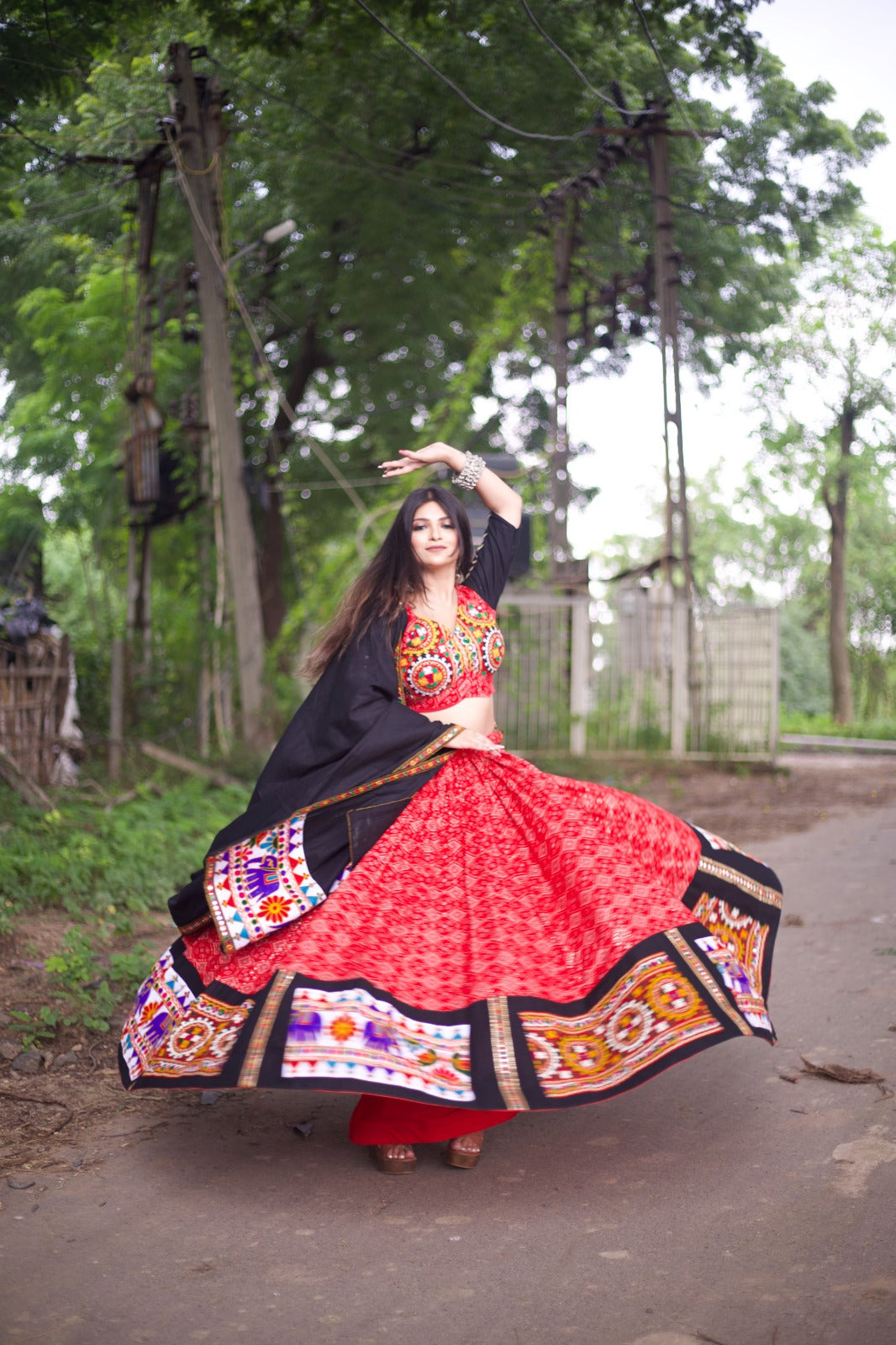 Pure Cotton Superior Flaired Chaniya Choli