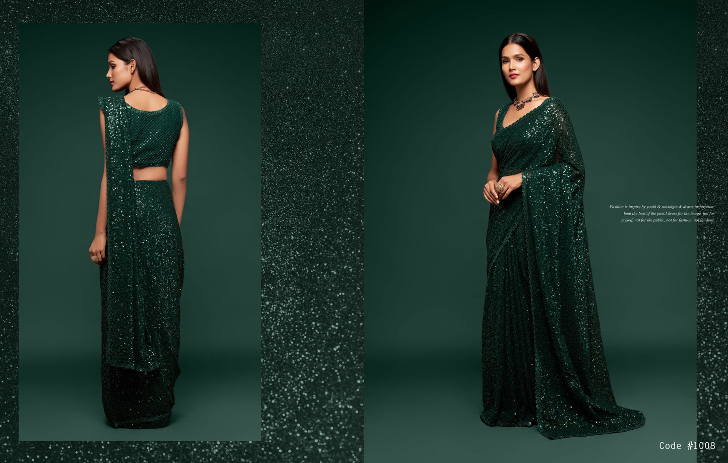 Ultra Premium Sequins Superior Saree