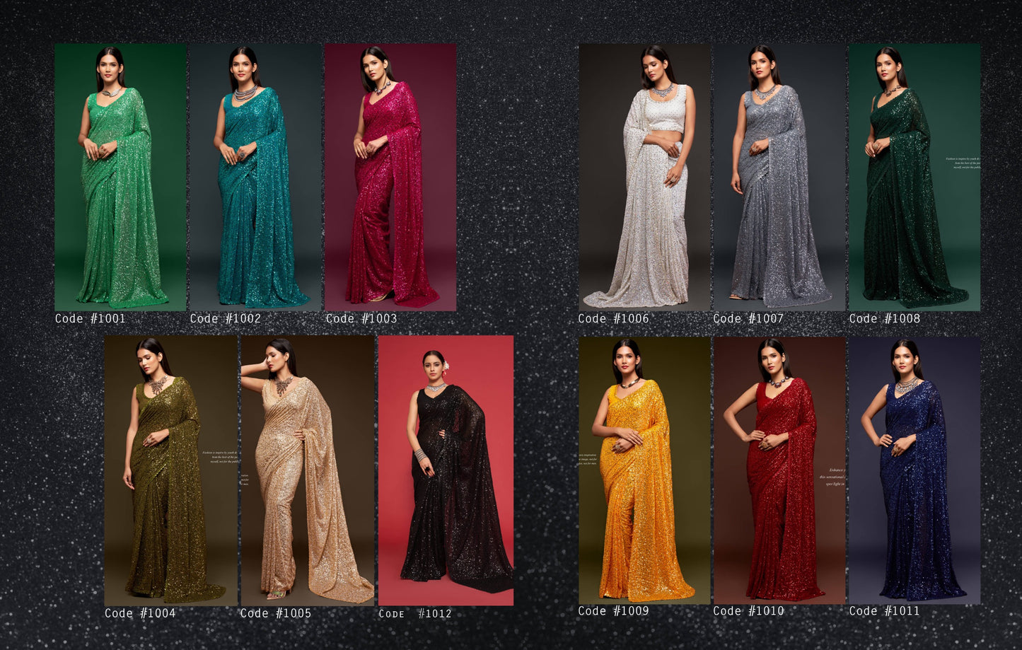 Ultra Premium Sequins Superior Saree