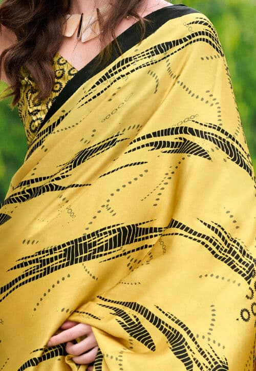 Summer Satin Silk Saree