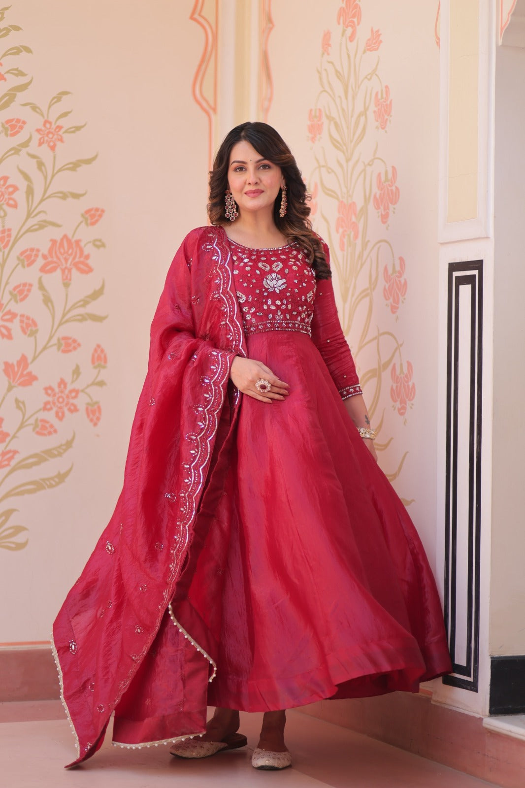 DESIGNER GOWN-DUPATTA SET