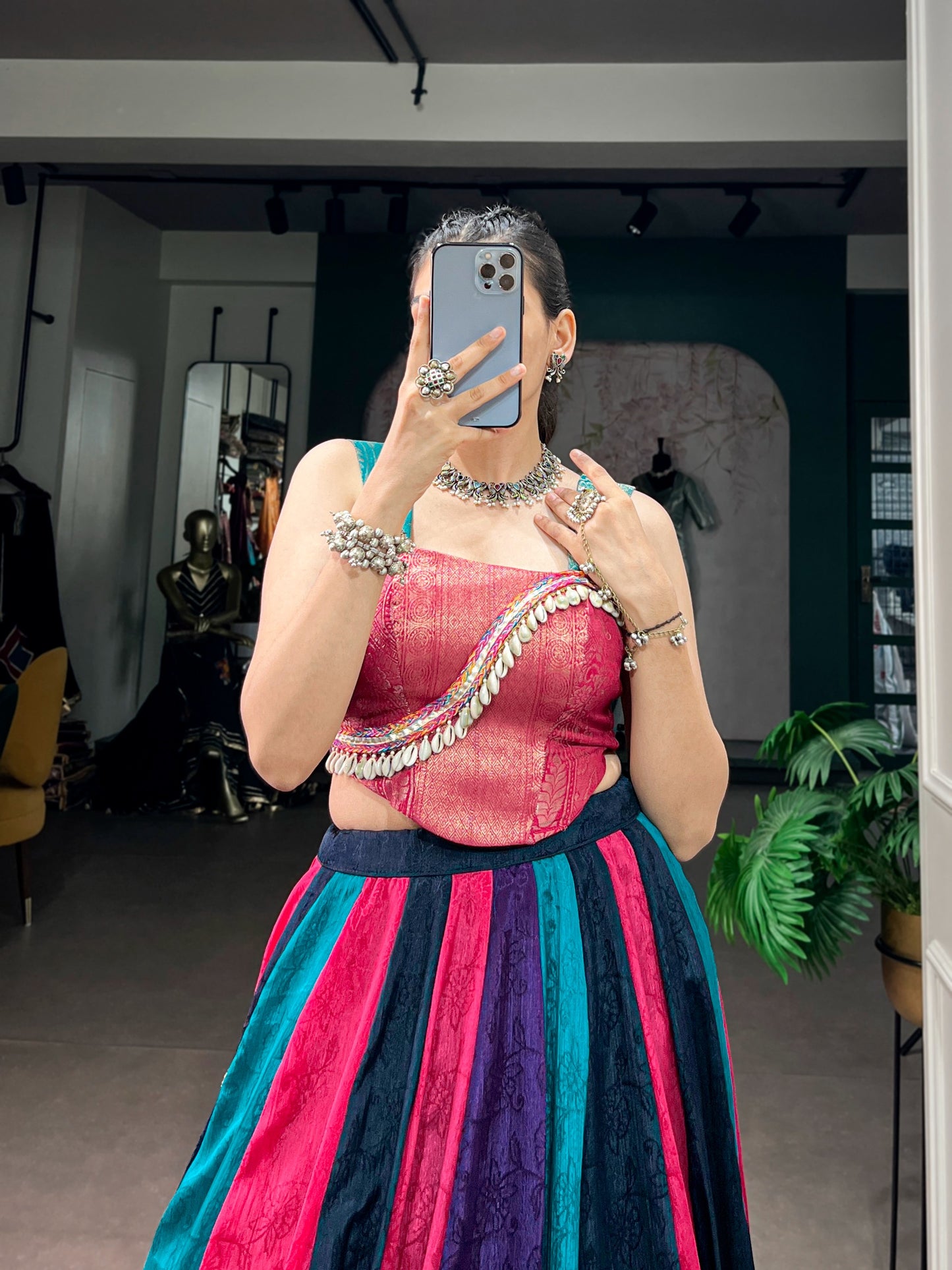 Celebrate Navratri With Striped Style