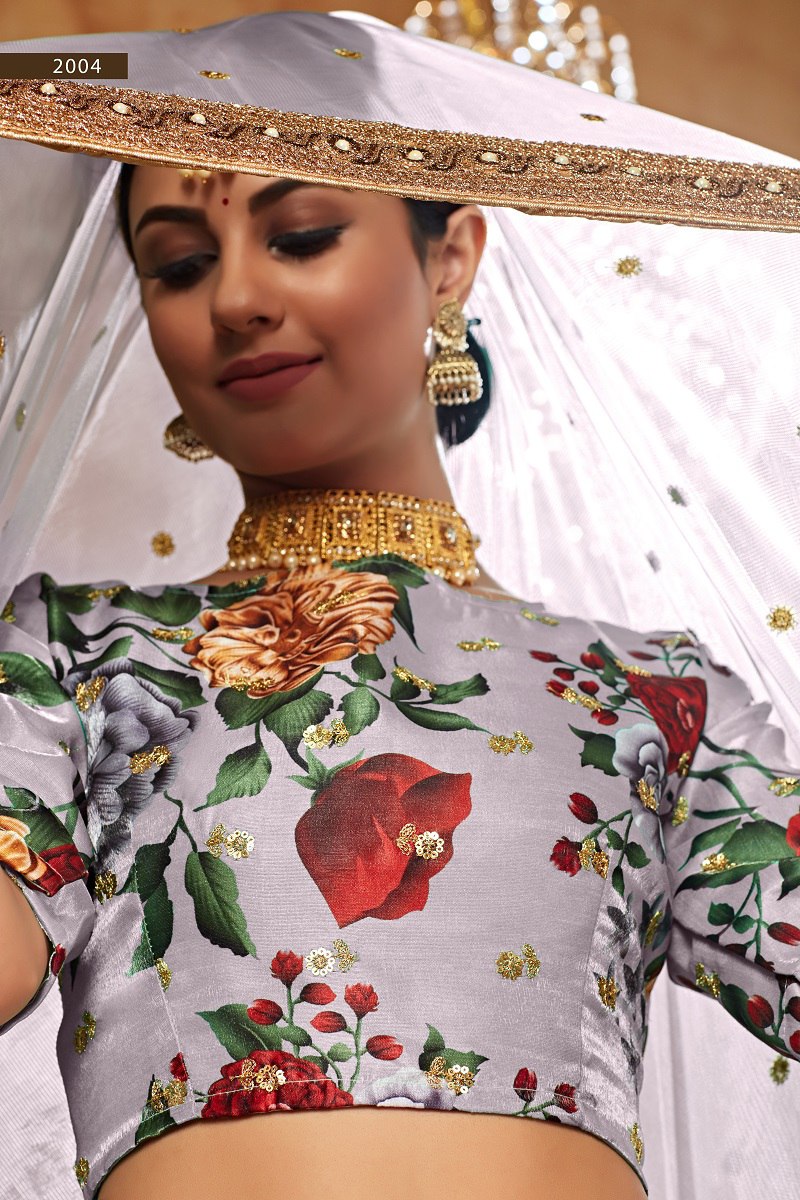 WEDDING SEASON SPECIAL FLOWER PRINTED LEHENGA