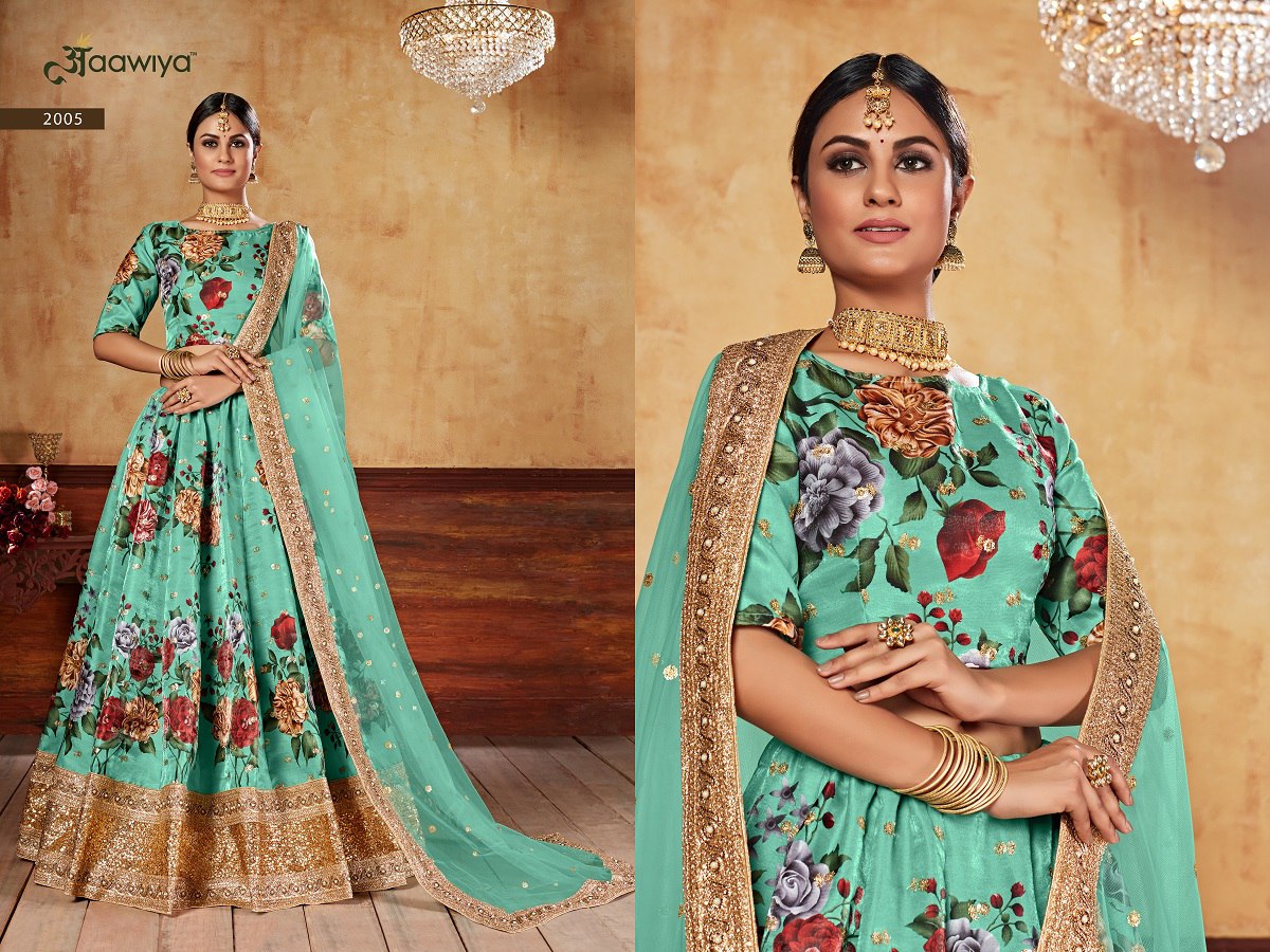 WEDDING SEASON SPECIAL FLOWER PRINTED LEHENGA