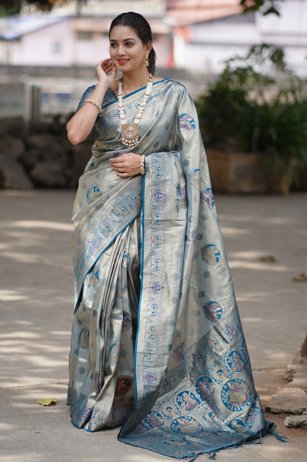 HERITAGE PURE TISSUE SILK AFFORDABLE SENSUAL STYLISH ETHNIC PRO LOOKS SAREES