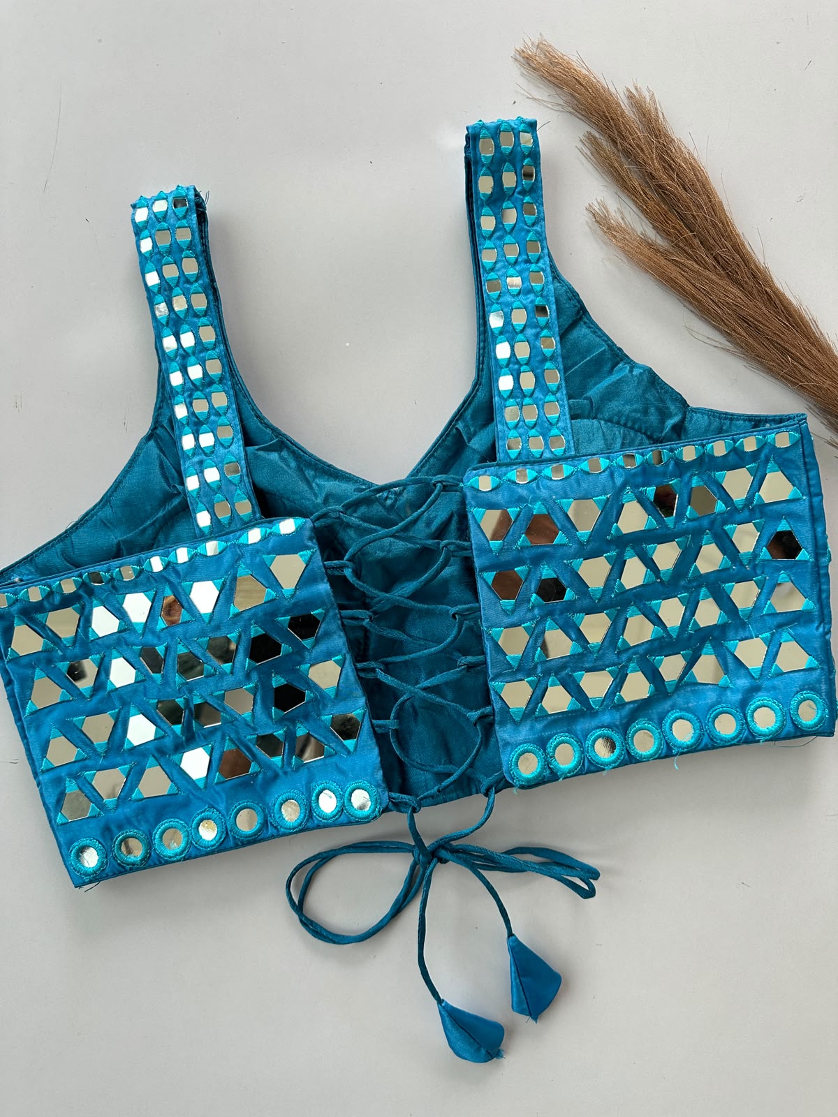 Bollywood Royalty Mirror Work Blouse