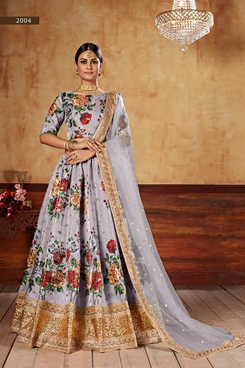 WEDDING SEASON SPECIAL FLOWER PRINTED LEHENGA