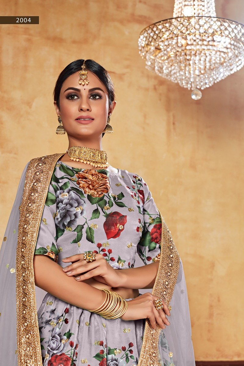 WEDDING SEASON SPECIAL FLOWER PRINTED LEHENGA