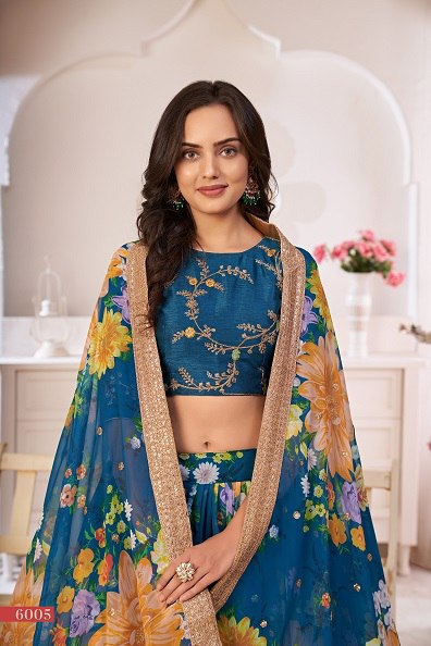 LOTUS FLORALS LEHENGA COLLECTION