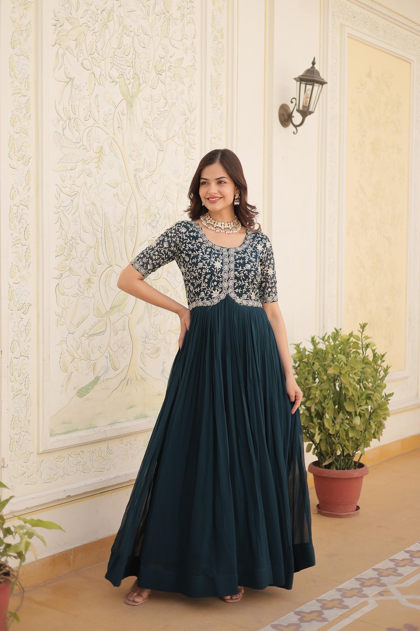 PREMIUM DESIGNER READYMADE GOWN