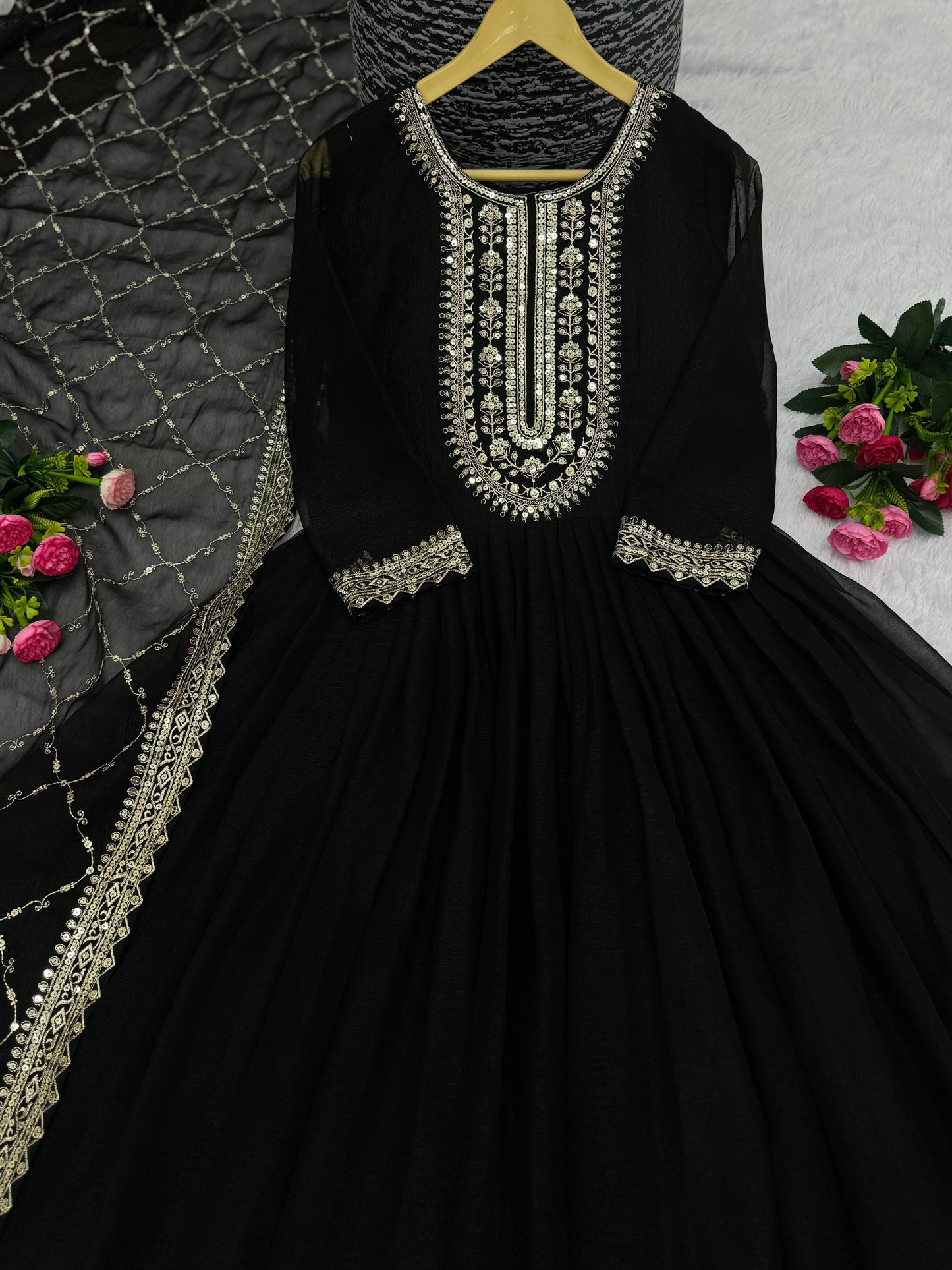 BOUTIQUE STYLE LONG GOWN - READY TO WEAR