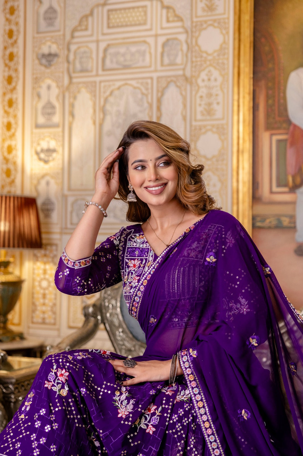 Purple Premium Stunning Lehanga