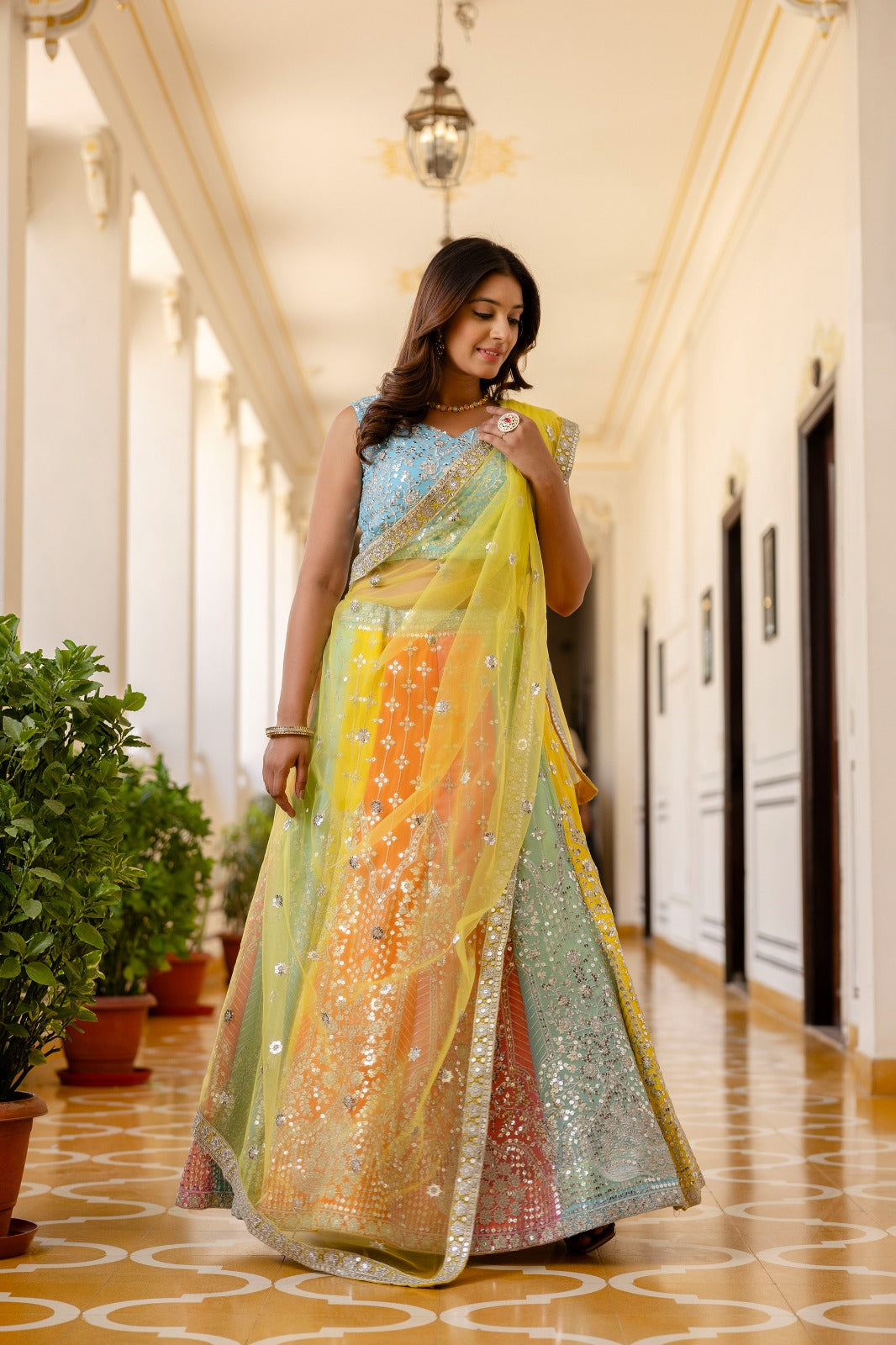 Festive Look Magical Stunning Lehanga Set