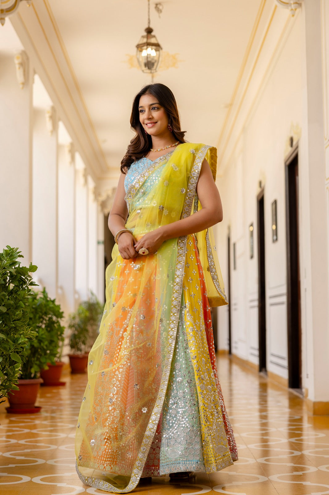 Festive Look Magical Stunning Lehanga Set
