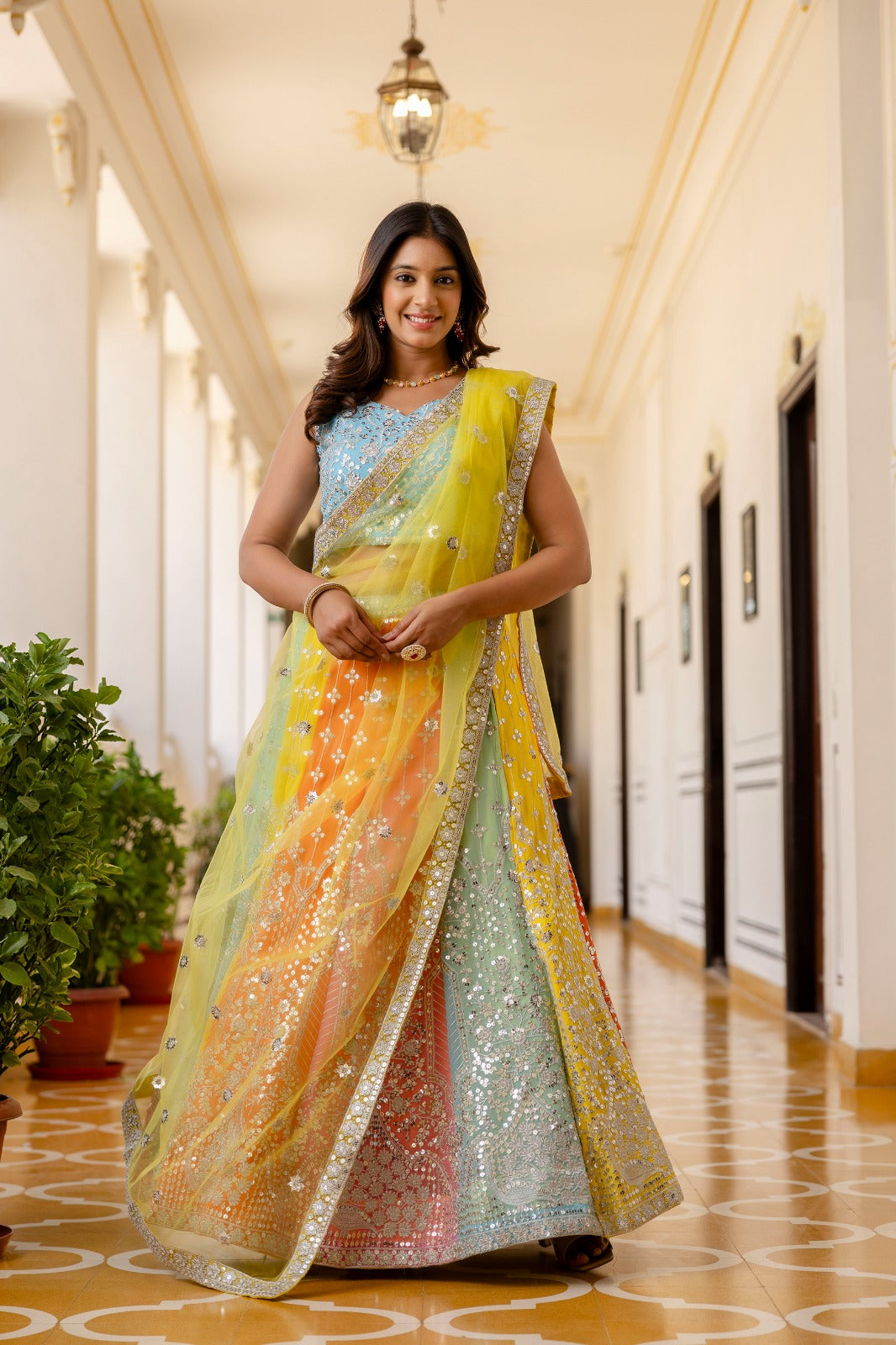 Festive Look Magical Stunning Lehanga Set