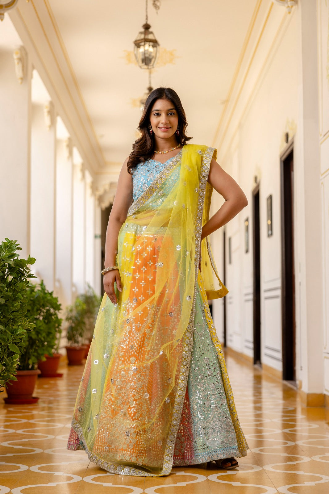 Festive Look Magical Stunning Lehanga Set