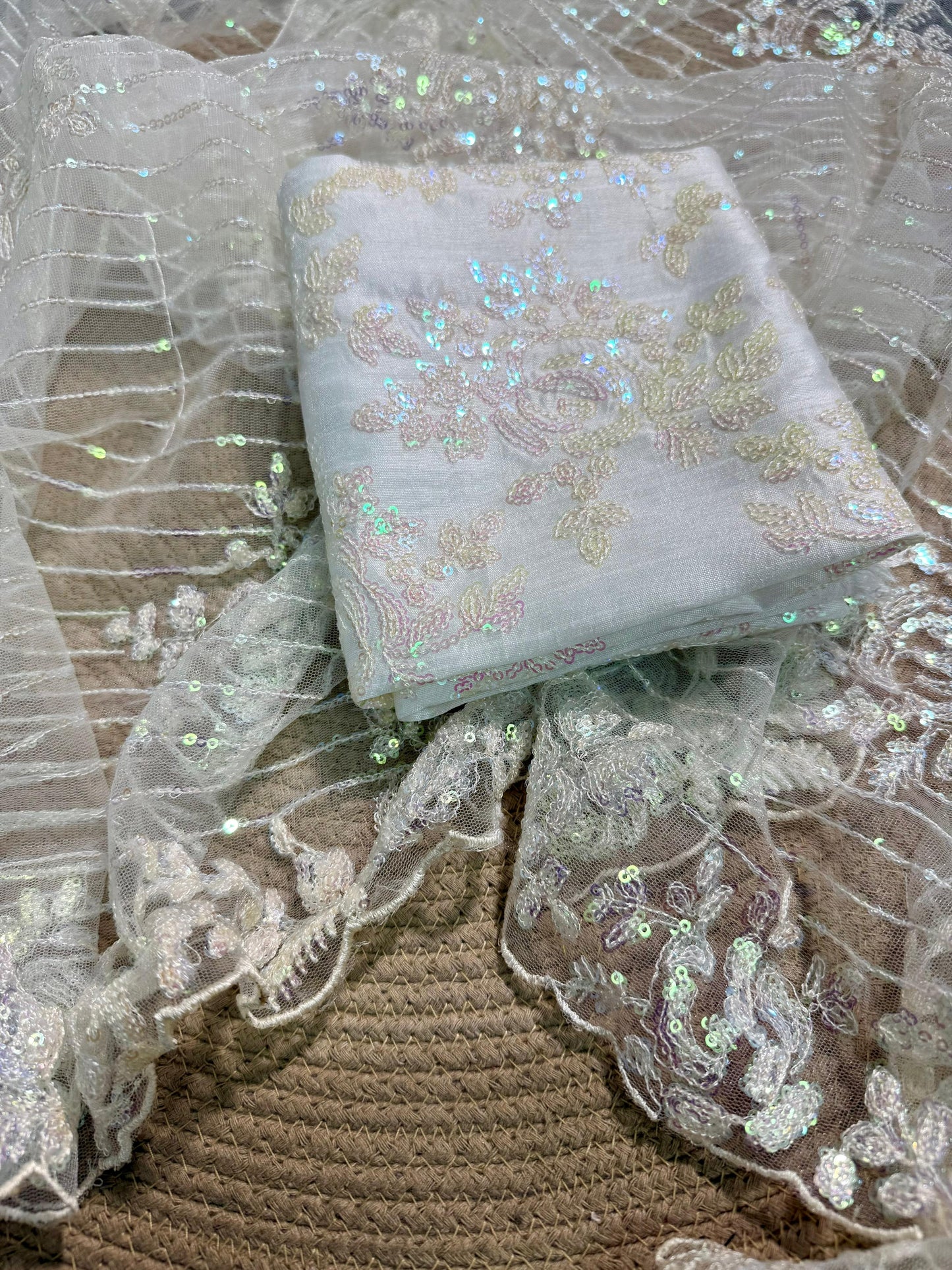 Divine Dove Stunning & Subtle Saree