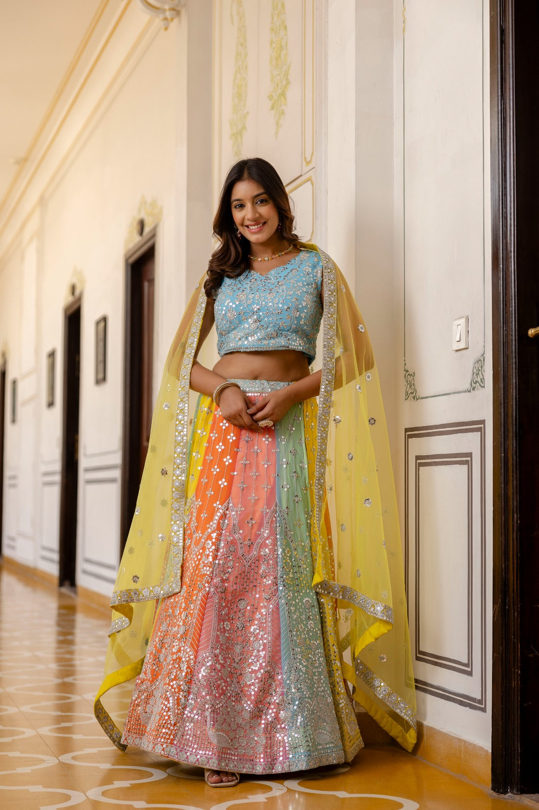 Festive Look Magical Stunning Lehanga Set