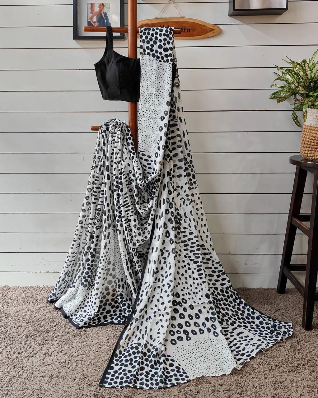 Summer Satin Silk Sarees
