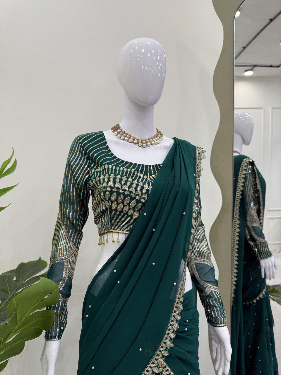 Green Governance Exclusive Ready To Wear Lehanga Saree