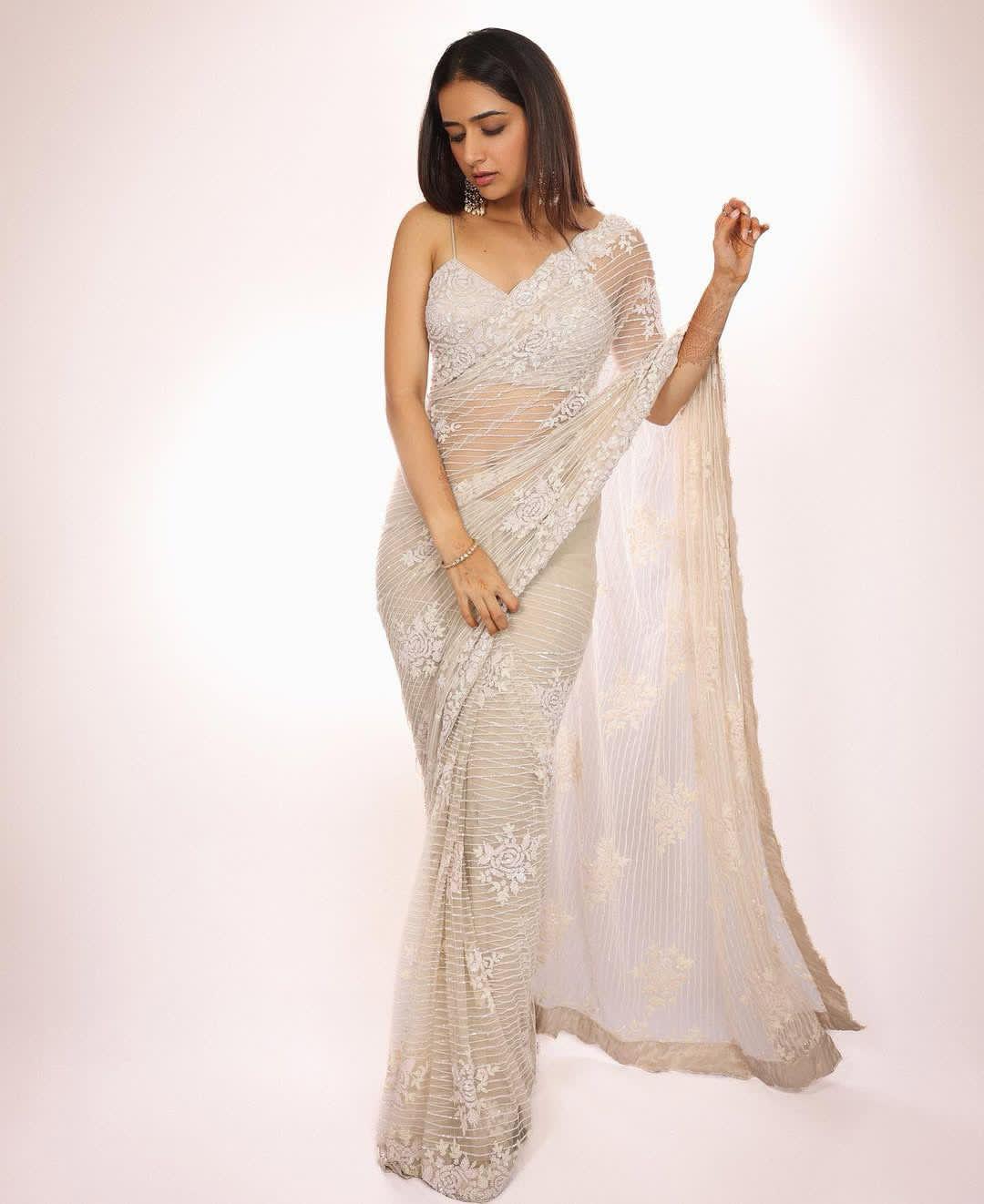 Divine Dove Stunning & Subtle Saree